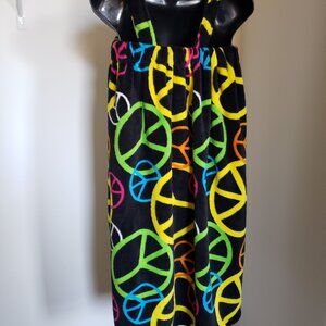 Coral Fleece Bath or Beach Wrap w/removable straps